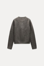METAL BUTTONS KNIT CARDIGAN