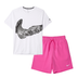 Full Set / White and Pink / M