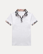Checked Polo