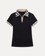 Checked Polo