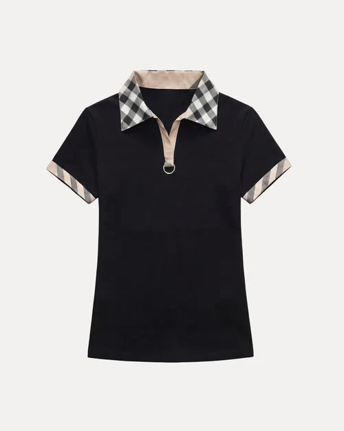 Checked Polo