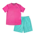 Full Set / M(fits like S) / Pink and Mint Green(shorts)