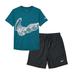 Full Set / Dark Green and Black / M