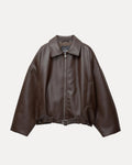 Belted Leather Jacket