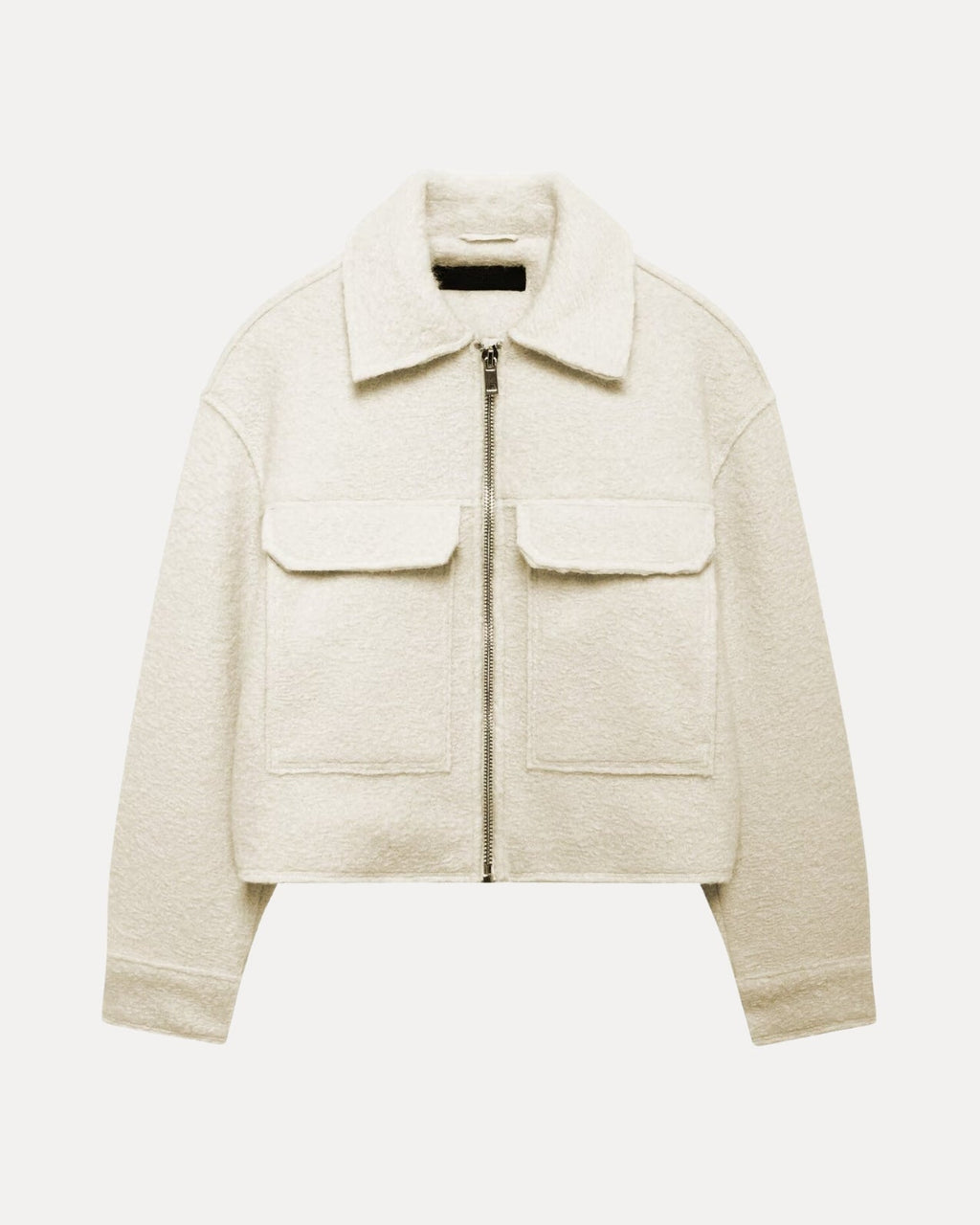 Cropped Wool Jacket