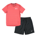Full Set / M(fits like S) / Orange and Black(shorts)