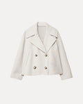 Heritage Cropped Wool Coat