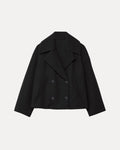 Heritage Cropped Wool Coat