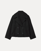 Heritage Cropped Wool Coat