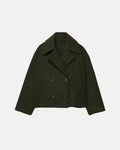 Heritage Cropped Wool Coat