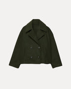 Heritage Cropped Wool Coat
