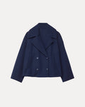 Heritage Cropped Wool Coat