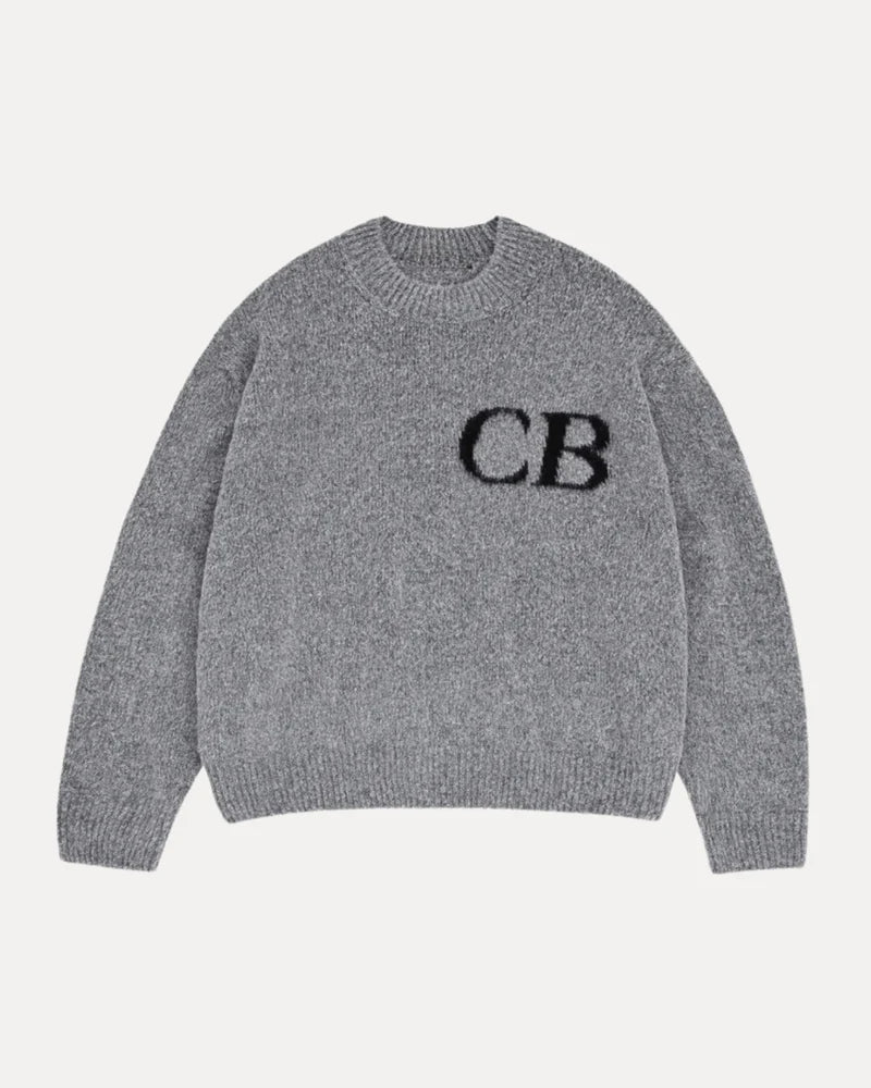VARSITY KNIT SWEATER