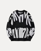Pattern Knit Sweater