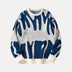 XS / Blue on White