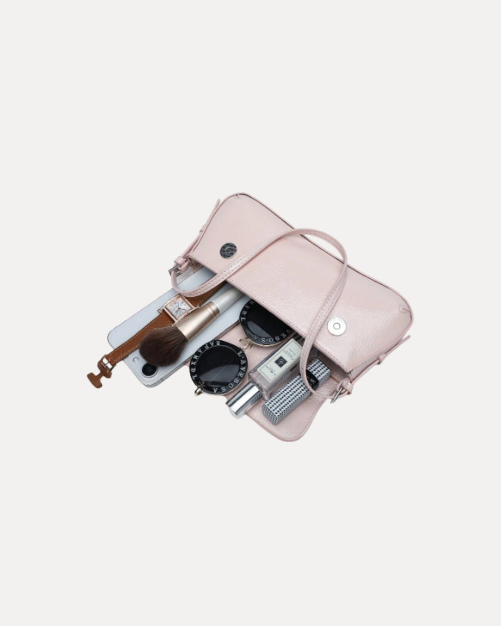 Slim Flap Shoulder Bag