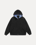 Chequered Zip Hoodie