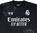Real Madrid x Y3 2024/2025 4th Kit Black