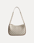Chain Handle Baguette Bag