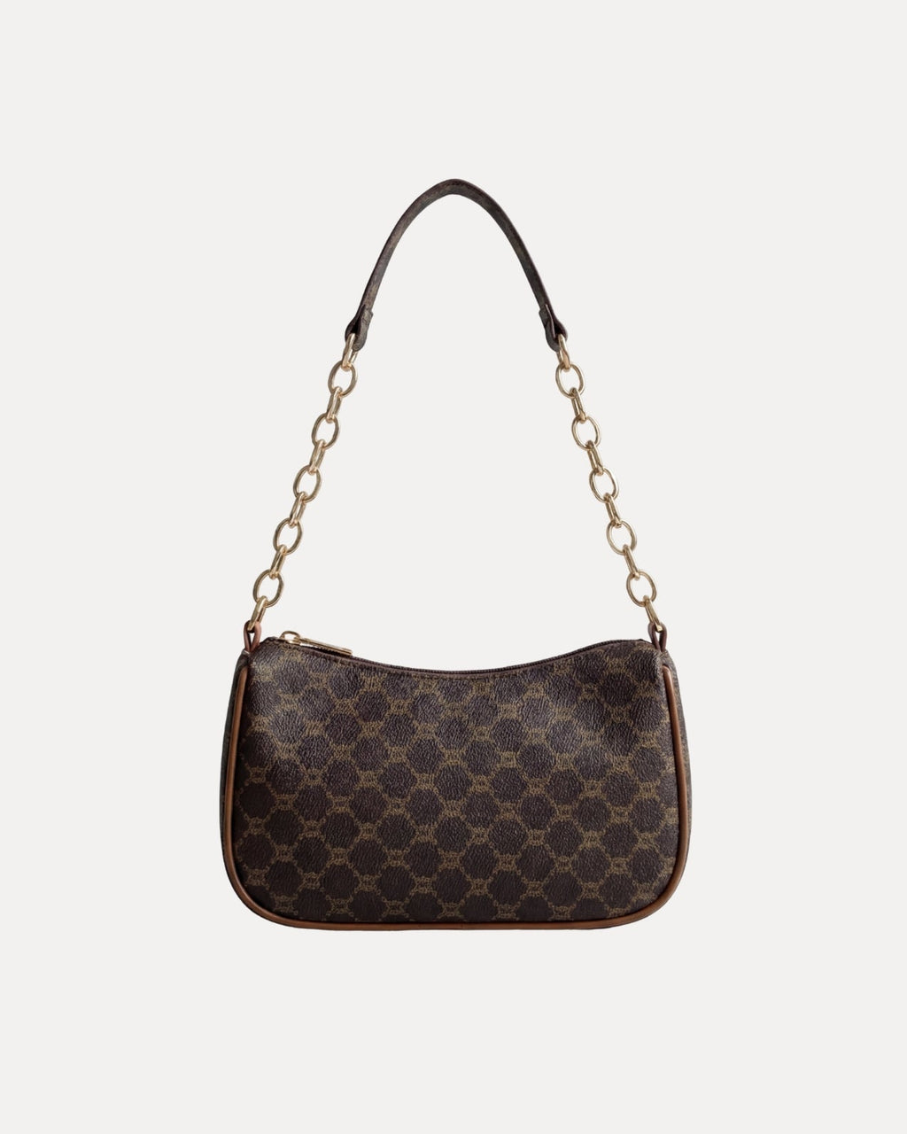 Chain Handle Baguette Bag