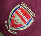 Arsenal Retro 2005-2006 Home Jersey Long Sleeve