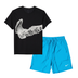 Full Set / Black and Blue / M