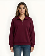 Halfmoon Zip Sweatshirt