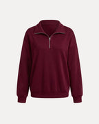 Halfmoon Zip Sweatshirt