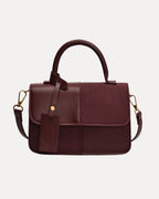 Structured Top Handle Bag