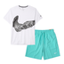 Full Set / White and Mint Green / M