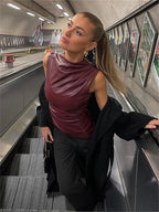 Burgundy Top