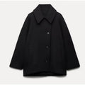 Oversized wool coat™