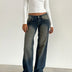 Denim Blue/Gray / XS