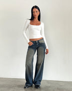 MIA Low-Rise Jeans