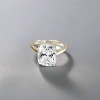 Solid 925 Sterling Silver Princess Cut