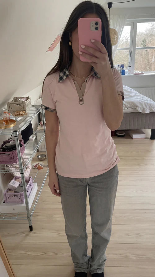 Checked Polo