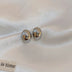 Circle silver plated