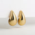 Gold plated teardrop