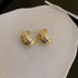 Croissant gold plated