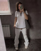 Checked Polo